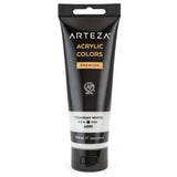 Acrylic Paint, Titanium White Color, (120 Ml Pouch, Tube), Rich Pigment, Non Fading, Single Color Paint For Artists & Hobby Painters