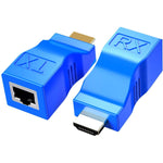 Hdmi To Rj45 Extender, Hdmi To Rj45 Ethernet Network Converter Over By Cat5-E/