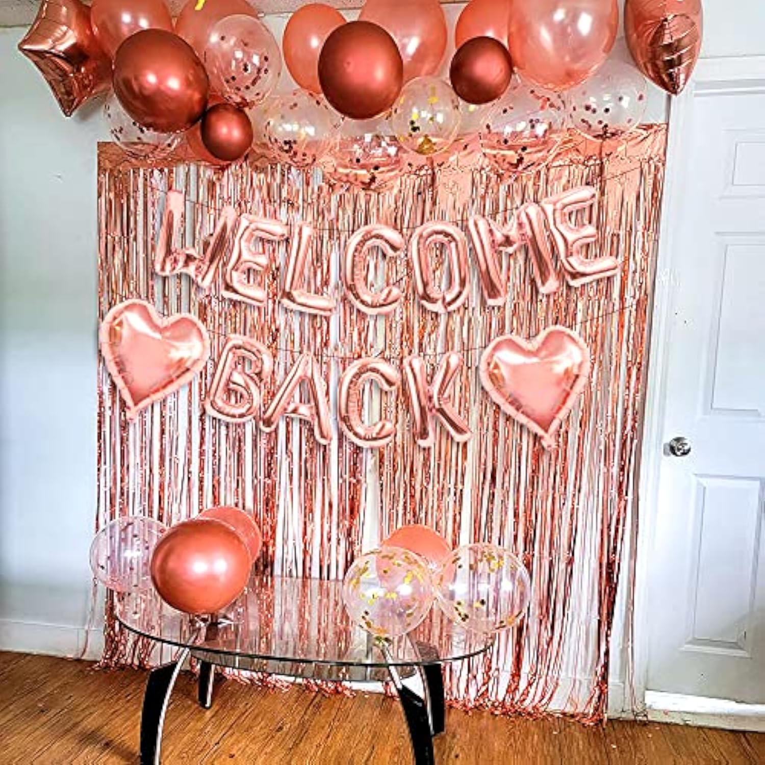 16pcs Welcome Back Banner Balloons for Office, Homecoming, and Moving Party Decor