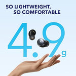 Space A40 Wireless Earbuds, 98% Noise Cancelling, 50H Playtime, Hi-Res Sound