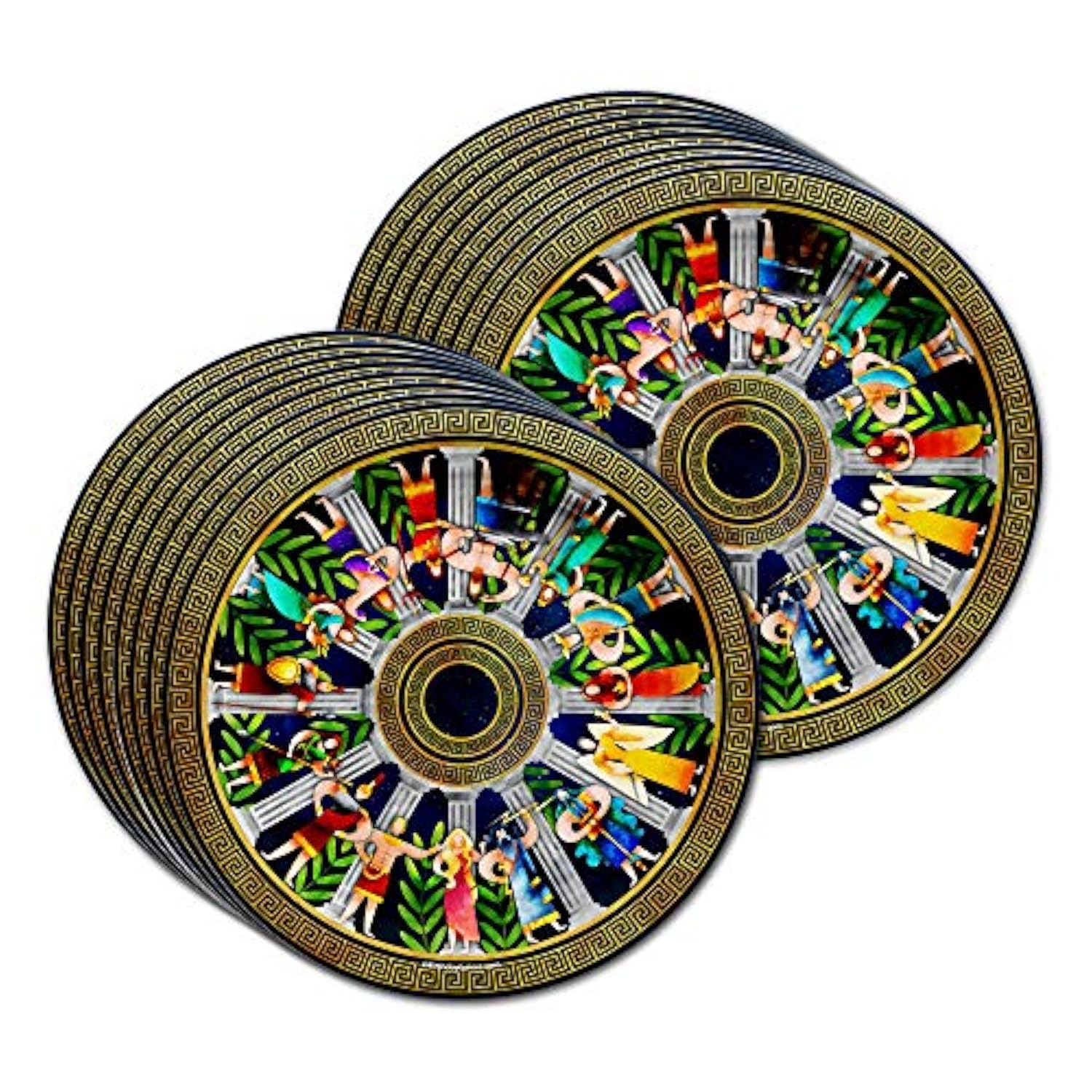 Greek Mythology Birthday Party Supplies Set Plates Napkins Cups Tableware Kit For 16