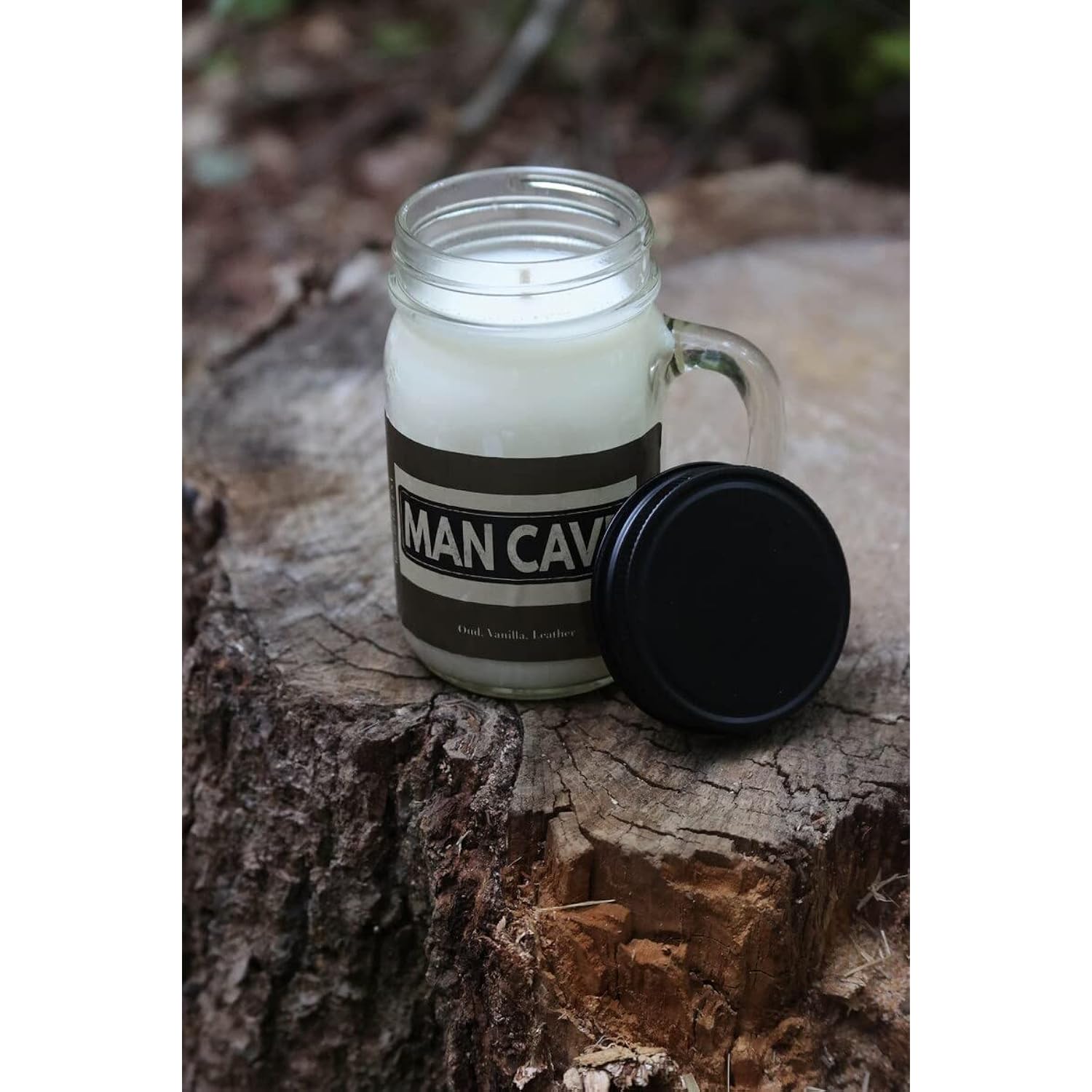 Mountain Kettle Wax Jar Candle With Mancave - Scented Candle - Christmas Day - Fall Decor Anxiety & Stress Relief Burns Up To 60 To 80 Hours