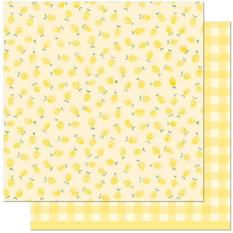 Lf3149 Squeeze The Day 12X12 Patterned Paper (Pack Of 12 Sheets)