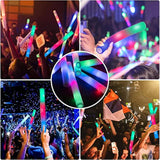 100pcs LED Glow Sticks Bulk 3 Mode Colorful Party Pack for Wedding Raves Events