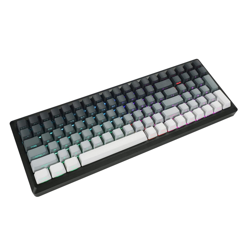 133 Key Polar Day Pbt Double Shot Side-Lit Shine Through Backlit Keycaps Oem P