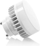 GU24 LED Puck Light Bulb 10W 1100 Lumens 4000K Natural White Low Profile Squat UL Listed