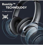 Life Q20 Wireless Noise Cancelling Headphones, 60H Playtime, Deep Bass