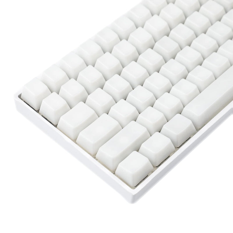 120 Keys Abs Ansi Iso 1.2Mm Blank Milk Fog Oem Profile Shine Through Keycap Fo