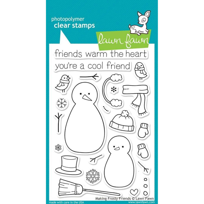 Making Frosty Friends Clear Stamp Set ()