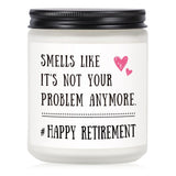 Retirement Gift For Woman - Funny Retired Candle, Retirement Gifts For Men Women 2026, Retired Gifts For Women, Men, Friends, Coworker, Teacher, Boss, Nurse, Handmade, 7Oz