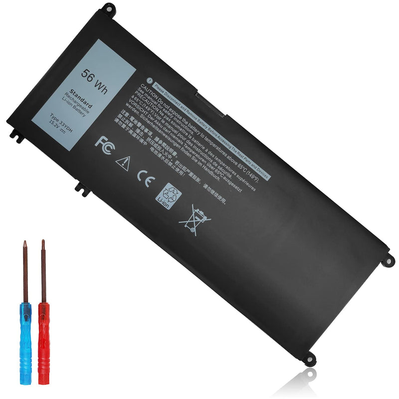 56Wh 33Ydh 15.2V Laptop Battery For Dell Inspiron 17 7000 7779 7773 7786 7778