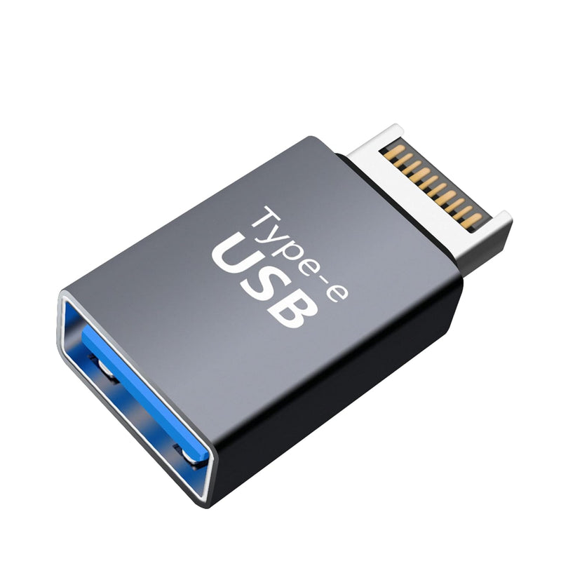 Usb 3.1 Front Panel Header, Transfer Speeds Up To 10 Gbps, Type-E Male To Usb