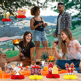 9 Pieces Bbq Baby Shower Decorations Bbq Baby Shower Centerpieces Baby