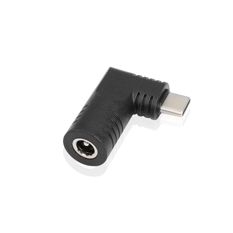 Dc 5.5Mm X 2.1Mm To Usb C Adapter,90 Degree Dc To Pd 65W Usb Type C Male Power