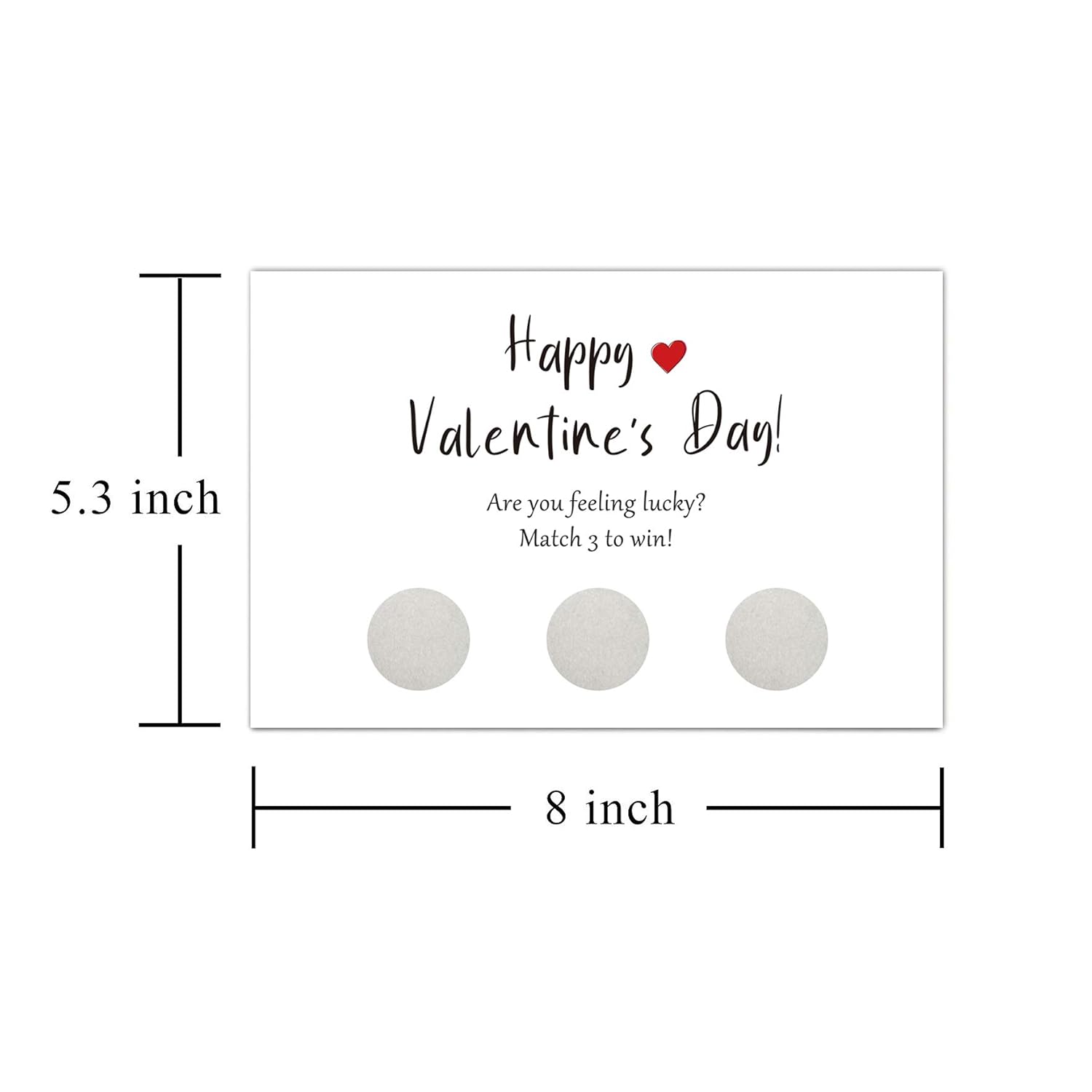 Funny Valentine'S Day Scratch Off Card, Adult Rude Anniversary Card For Boyfriend Girlfriend Him Her