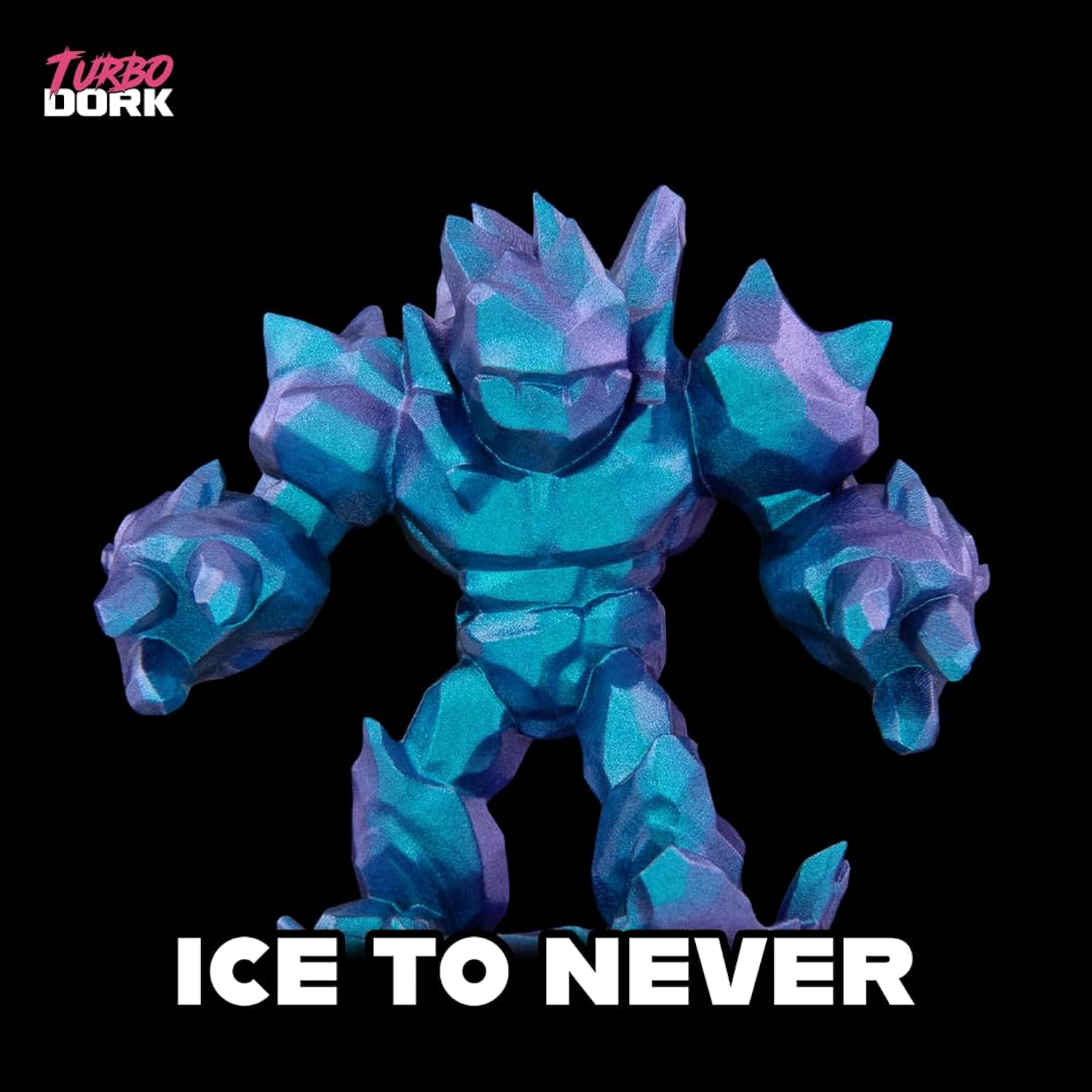 Ice To Never Turboshift Acrylic Paint 22Ml Bottle - Water-Based Non-Toxic Metallic Color Shifting Paint