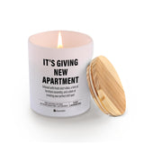 It’S Giving New Apartment Homeowner Gifts Housewarming For Couples Closing Gifts For Home Buyers New Home Scented Candle Office Jar Candle Sage Floral Lavender Scent Soy Wax 9.5 Oz