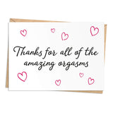 Funny Birthday, Anniversary, Or Valentine'S Day Card - Naughty Card For Him Or Her