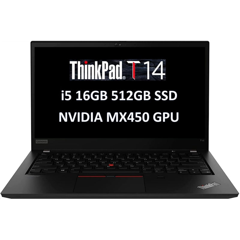 Lenovo ThinkPad T14 Gen 2 14" FHD Business Laptop (Intel i5-1135G7, 16GB RAM,