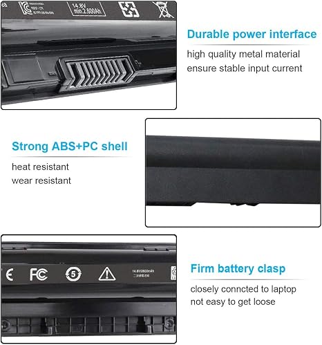 Replacement Laptop Battery for Dell Inspiron 15 3000 5000 M5Y1K 14 8V 40Wh
