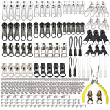 Zipper Repair Kit 255 Pcs Zipper Replacement Kit With Zipper Install P
