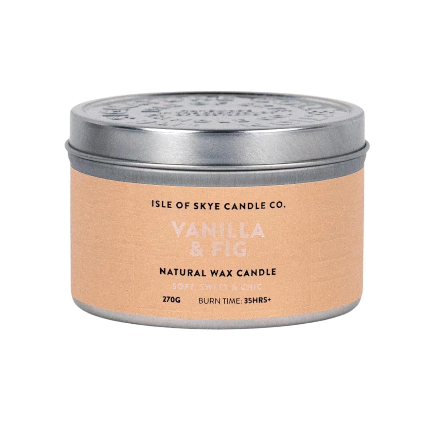 Isle Of Skye Vanilla Fig Travel Container Candle, 1 Ea