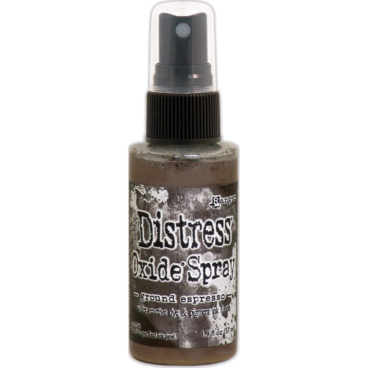 Tim Holtz - Ranger Distress Oxide Spray G, Ground Espresso, 1 count (pack of 1)