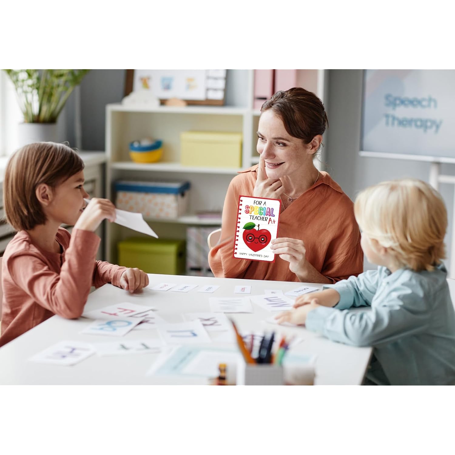 Valentines Day Card For Teacher 4X6 Teacher Appreciation Gifts For Women Men Cute Valentines Day Card Gifts For Teacher Valentine Greeting Card With Envelope Thank You Teacher Valentines Card