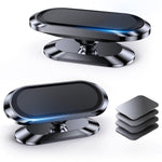 2-Pack Magnetic Car Phone Holder, Strong Magnet Mount - iPhone/Samsung