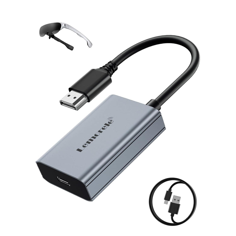 Hdmi To Usb Type C Adapter 4K@60Hz W/Cable Design, Plug And Play, For Xreal Ai