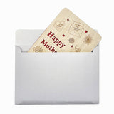 Mothers Day Cards,Handmade Greeting Cards,Wooden Thankyou Card,Wooden Birthday Card,Mothers Day For Mom