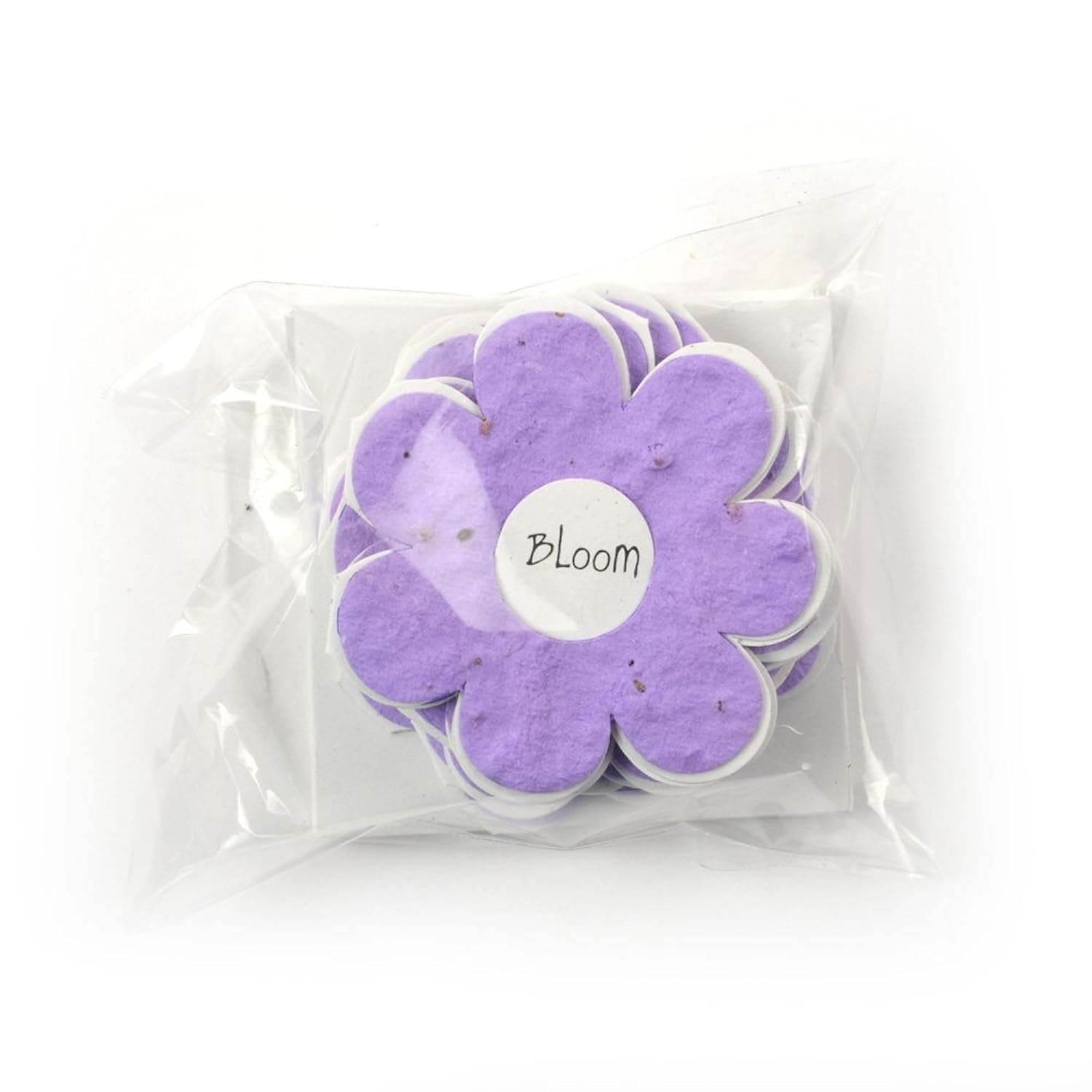 Bloomin Mini Lavender Flower-Shaped Seed Paper Enclosure Cards 9 Card Set - Perfect For Valentine'S Day, Mother'S Day And Wedding Anniversaries! Size: 2.25 X 2.25 By Bloomin