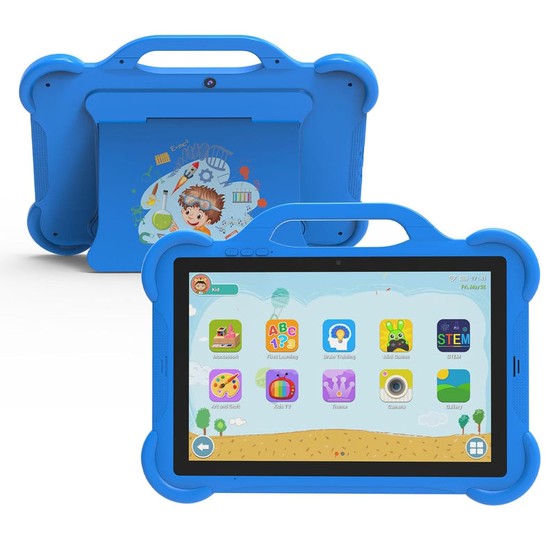 Kids Tablet, 10.1 Inch Android 13 Tablet, 8Gb+64Gb, 1Tb Expandable, 5G Wifi 6,