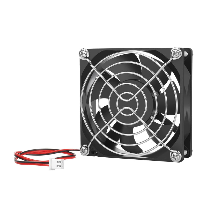 80Mm X 25Mm Dc 12V Pc Computer Fan 2-Pin Brushless Cooling Fan