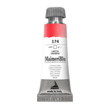 MaimeriBlu 12ml Single-Pigment Watercolor Paint - Crimson Lake PR149 Professional Watercolor Paint - Lightfast and Transparent Watercolor Paint Tube for Artists