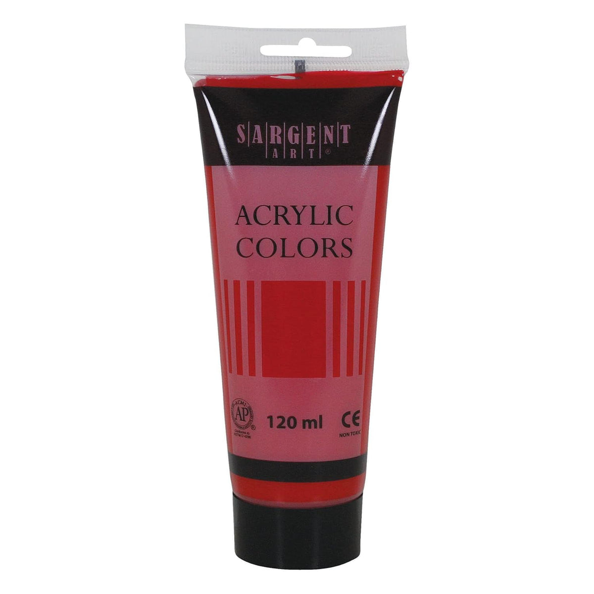 Sargent Art Acrylic Paint Tube, 120 ml, Naptholene Carmine