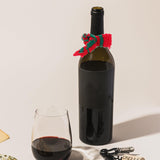 30Pcs Mini Scarf Red Green Christmas Decorations Diy Doll Clothes Toys Small Scarf For Holiday Wine Bottle Decorations Christmas Set Santa Hats For Crafts