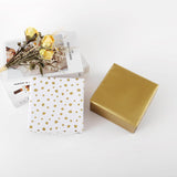 Gold Wrapping Paper, 17 Inch X 32.8 Feet, Double-Sided, Gold Print Polka Dots Gift Wrap Paper For Birthday, Christmas, Valentines, Mothers Day, Graduation, Wedding, Baby Shower