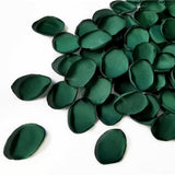 Rose Petals Bulk 200Pcs,Soft Throwing Petal,Vase Filling 45 Mm Silk Flower Girl Scatter Petals For Wedding Aisle Cake Table Buffet Table Aisle Petal- Burned Edge (Blackish Green)