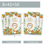 Lttle Cutie Baby Shower Games Scratch Off (50 Pack)?Little Cutie Games Scratch Off Cards For Little Cutie Birthday Party Supplies?Neutral Boy Or Girl Event Theme Raffle Tickets