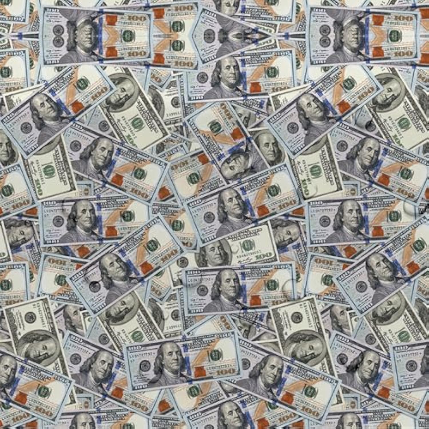 Money Party Tablecloth Decorations For Birthday Baby Shower - Disposable One Hundred Dollar Bill Birthday Party Supplies Decorations Table Cover - 3 Pack (54In X 108In)