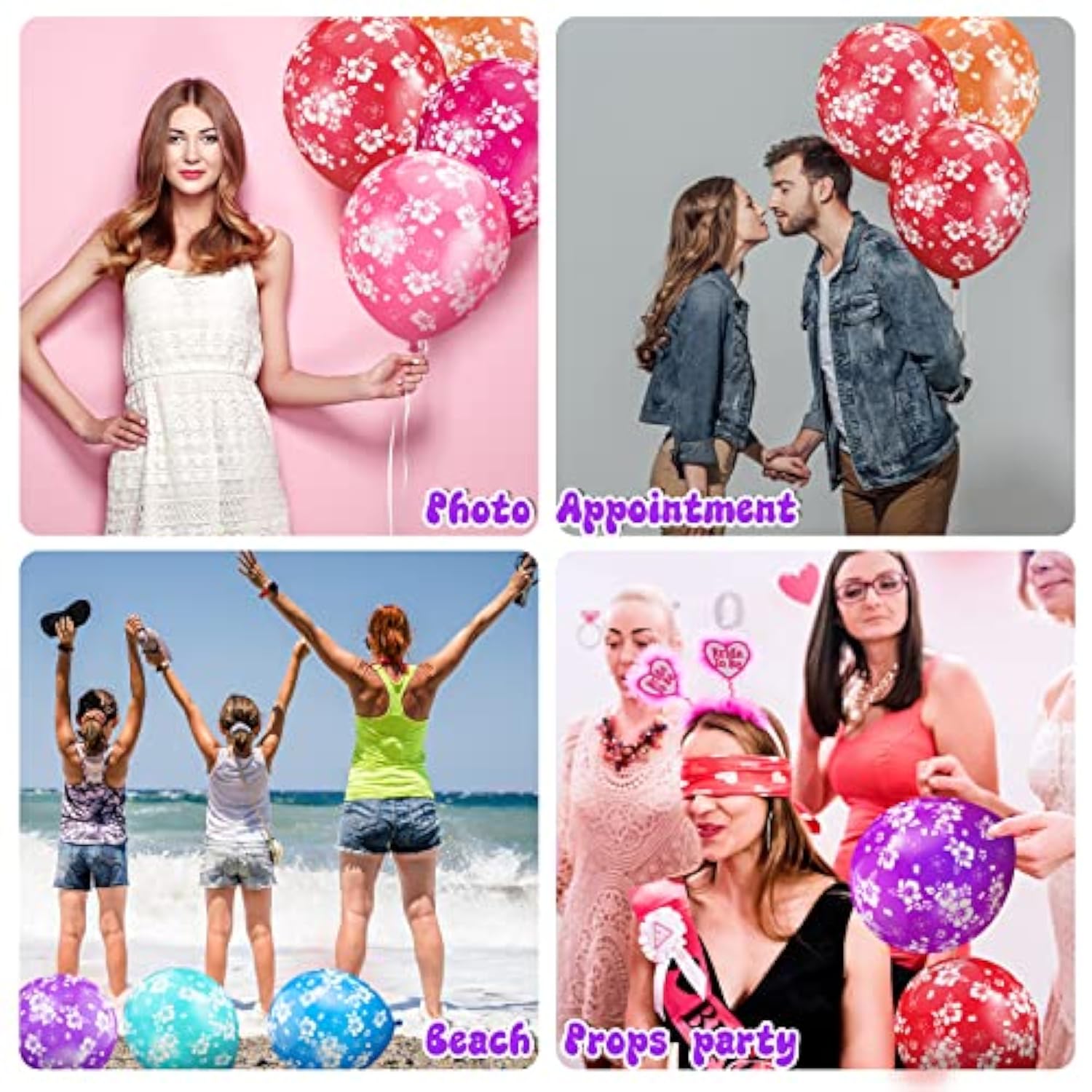 14Pcs Daisy Foil Balloons – White Flower Decor for Groovy, Baby Shower & Birthday Parties