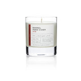 Wixology Cocktail Inspired Barrel Aged Cider Soy Candle - Apple Spices And Oak Scented Candle In Reusable Rocks Glass - Made In Kentucky