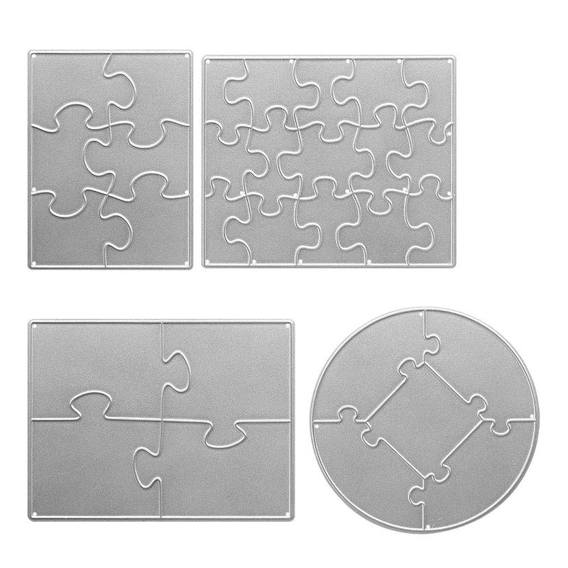 Metal Jigsaw Puzzle Combination Cutting Dies,Jigsaw Die Cuts Embossing