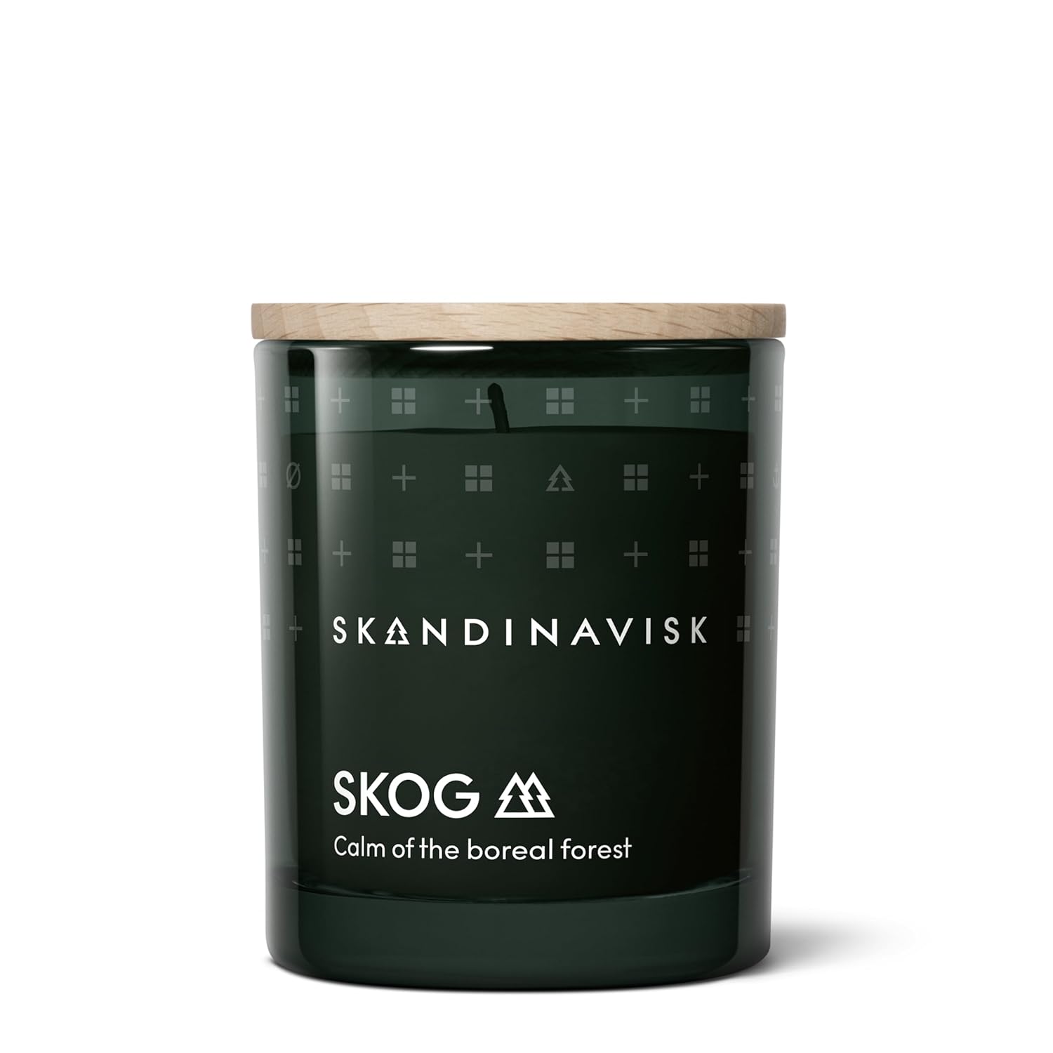 Skog Gift Set Of Scented Candle 2.3 Oz. & Hand Cream 2.54 Fl. Oz., Skog 'Forest', Scent Notes: Pine Needles And Fir Cones, Birch Sap And Lily Of The Valley.