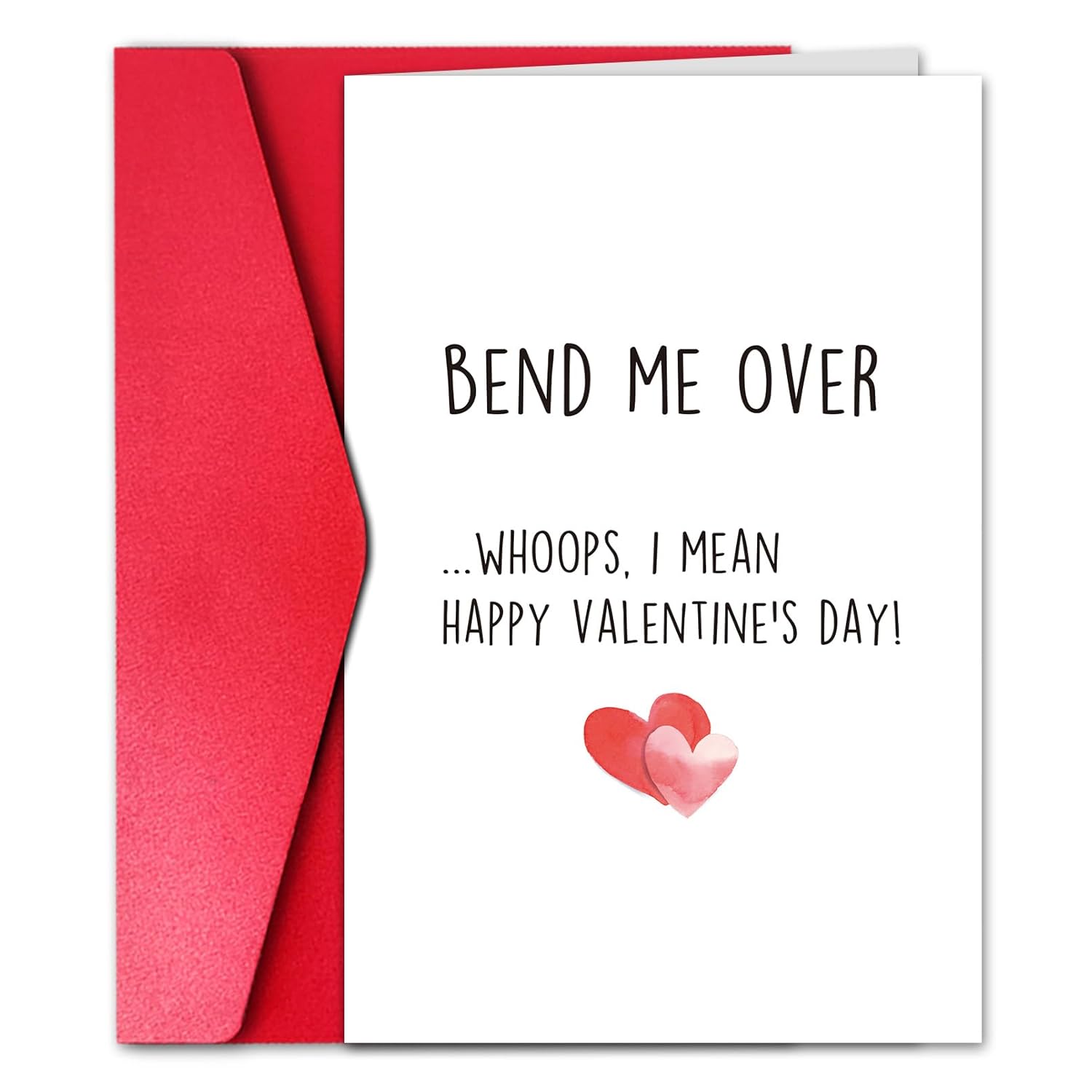 Witty Valentines Day Card For Him, Hilarious Husband Valentine’S Day Card Gift Idea, Bend Me Over Funny Valentines Day Card For Boyfriend Men