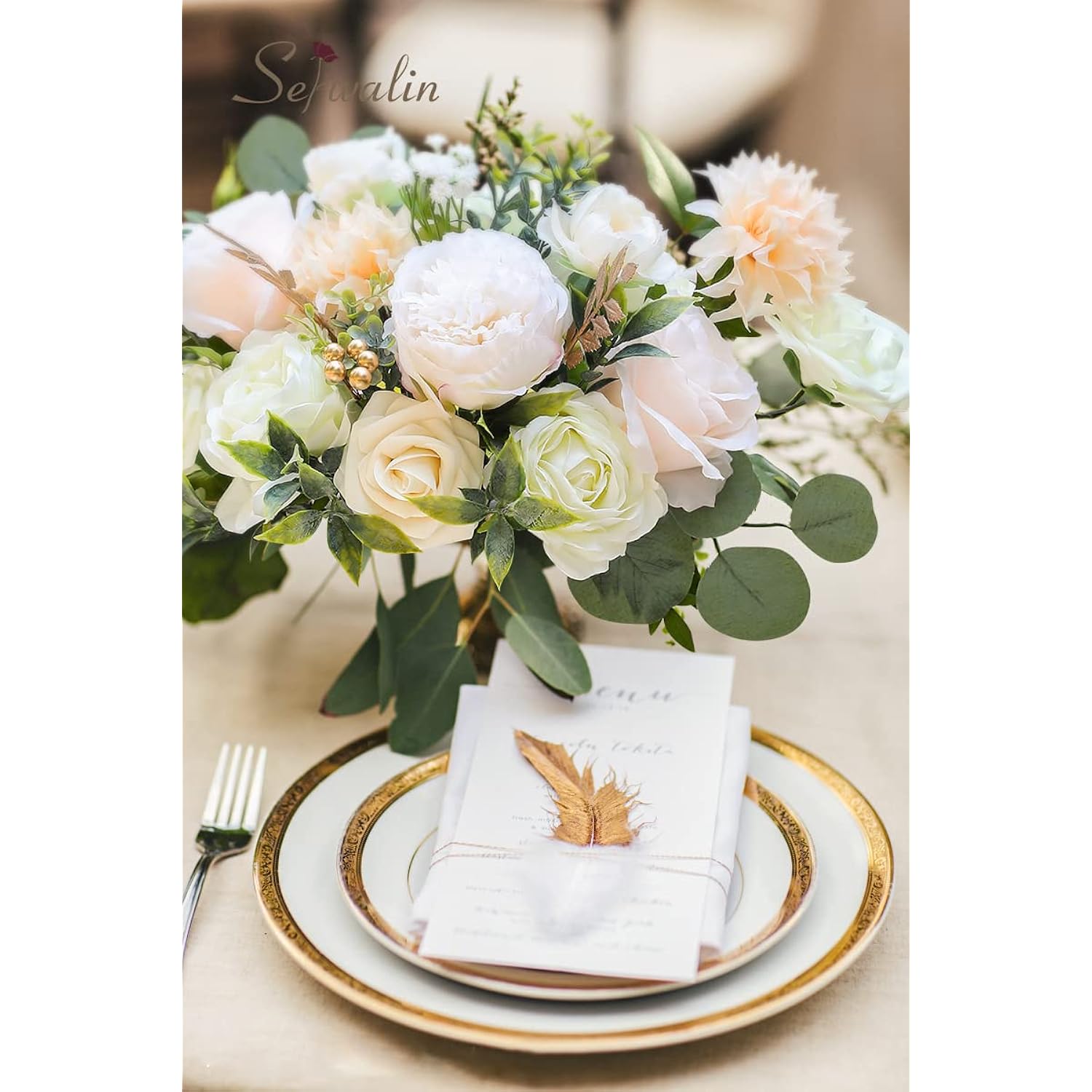 Artificial Flowers White Peony Flowers Fake Wedding Flowers Cake Flowers For Wedding Bouquets Bridal Shower Centerpieces Floral Arrangements Party Decor