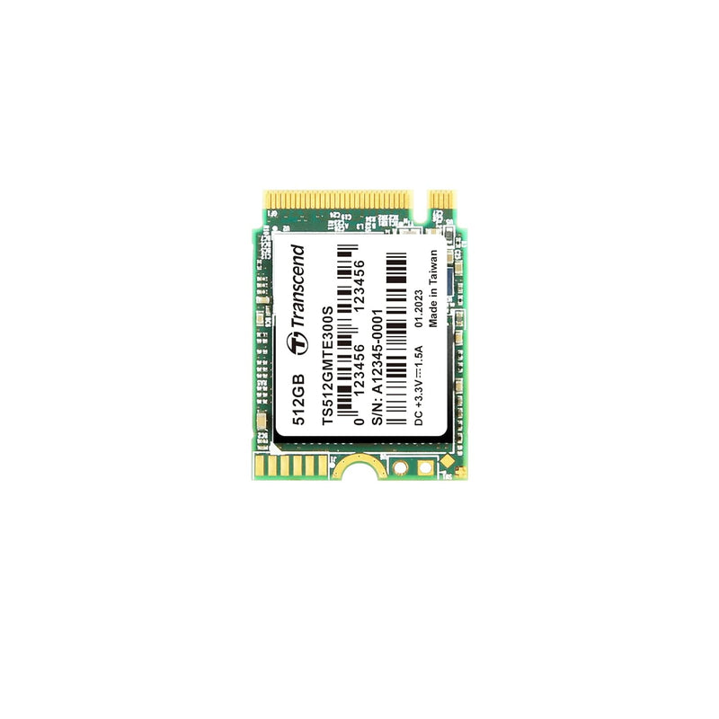 Transcend 512GB MTE300S NVMe Internal SSD - Gen3 x4 PCIe M.2 2230, Up to 2,000