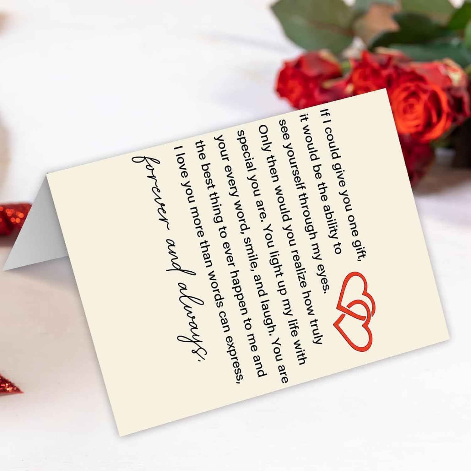 Romantic Valentines Day Card For Wife Husband Boyfriend Girlfriend, Funny Valentines Day Gifts For Him Her