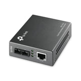 Fast Ethernet Sfp To Rj45 Fiber Media Converter | Fiber To Ethernet Converter | 10/100Mbps Rj45 Port To 100Base-Fx Single-Mode Fiber (Mc110Cs)